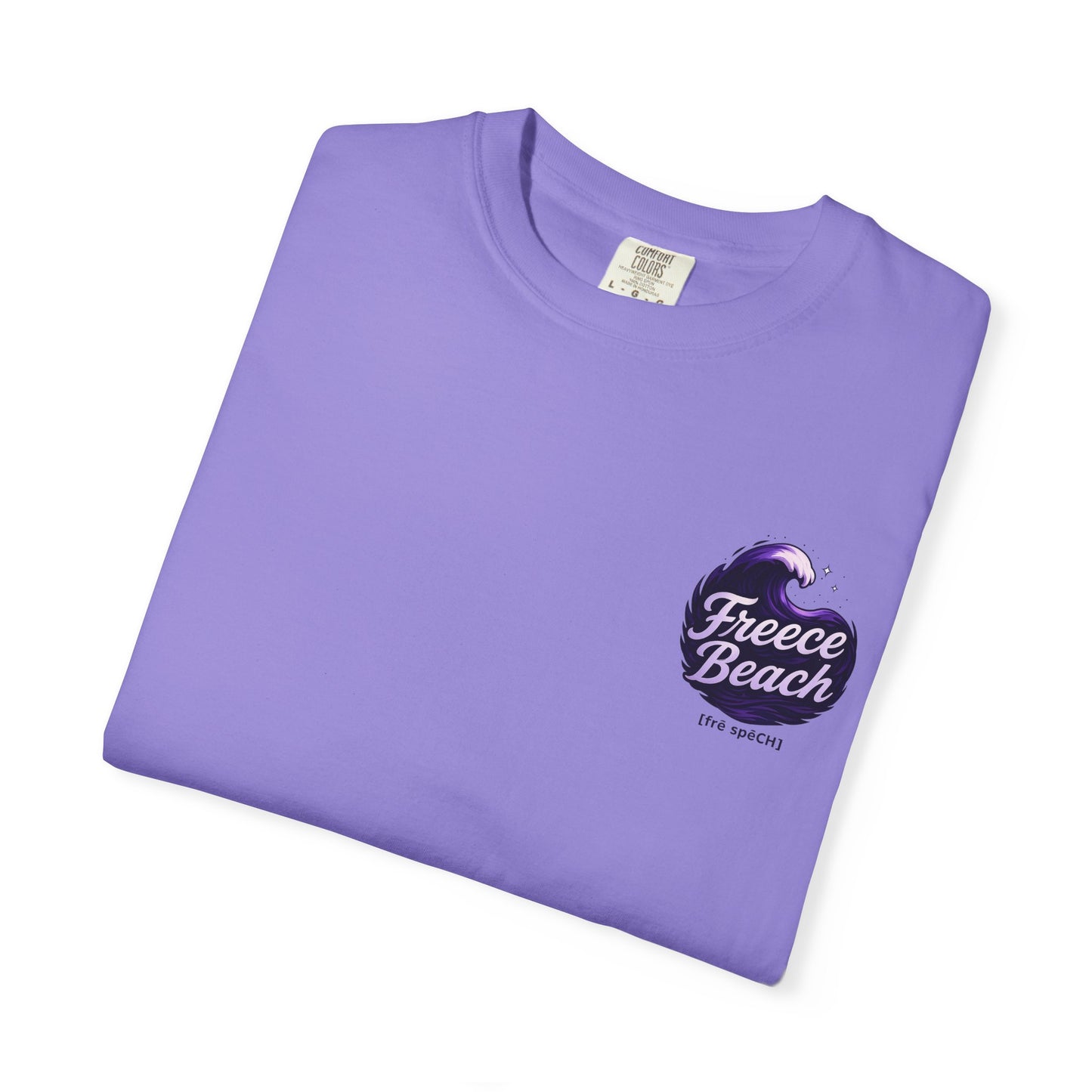 Freece Beach Graphic T-Shirt — Oceanic Night Logo Tee