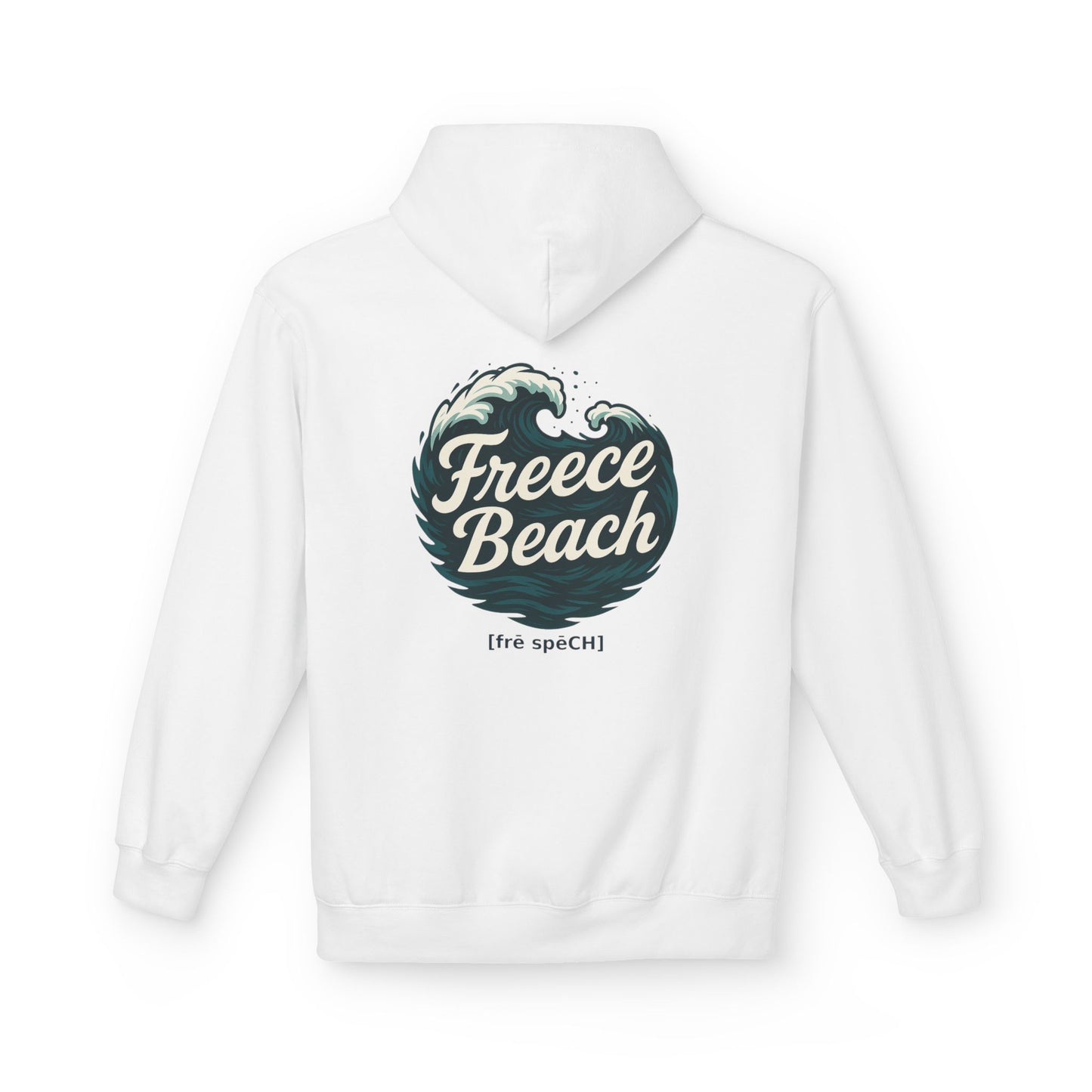 Freece Beach Hoodie - Rolling Surf Logo Pullover