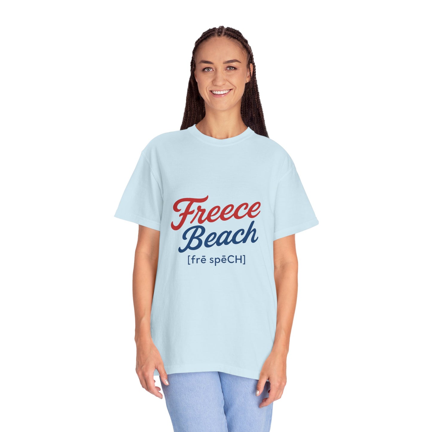 Freece Beach Logo Tee – Patriot Edition
