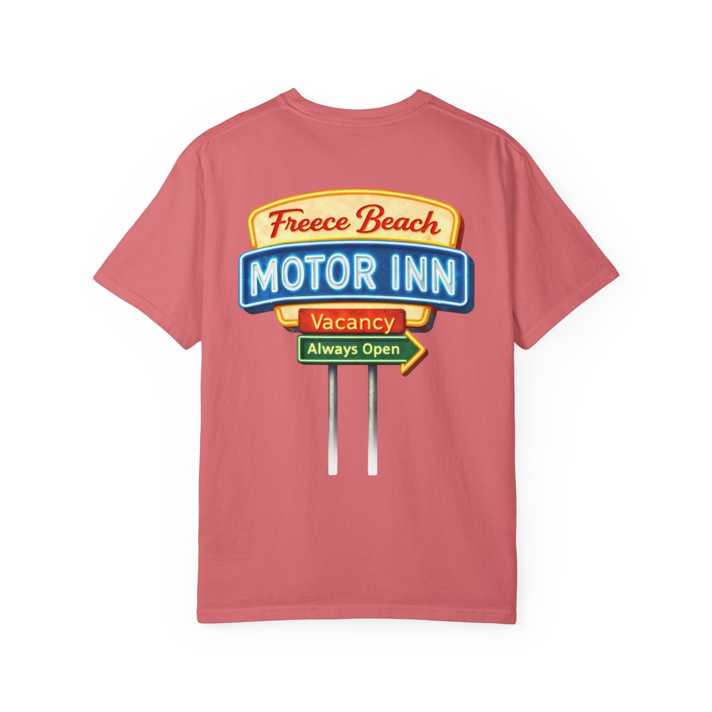 Freece Beach Graphic T-Shirt - Retro Motor Inn