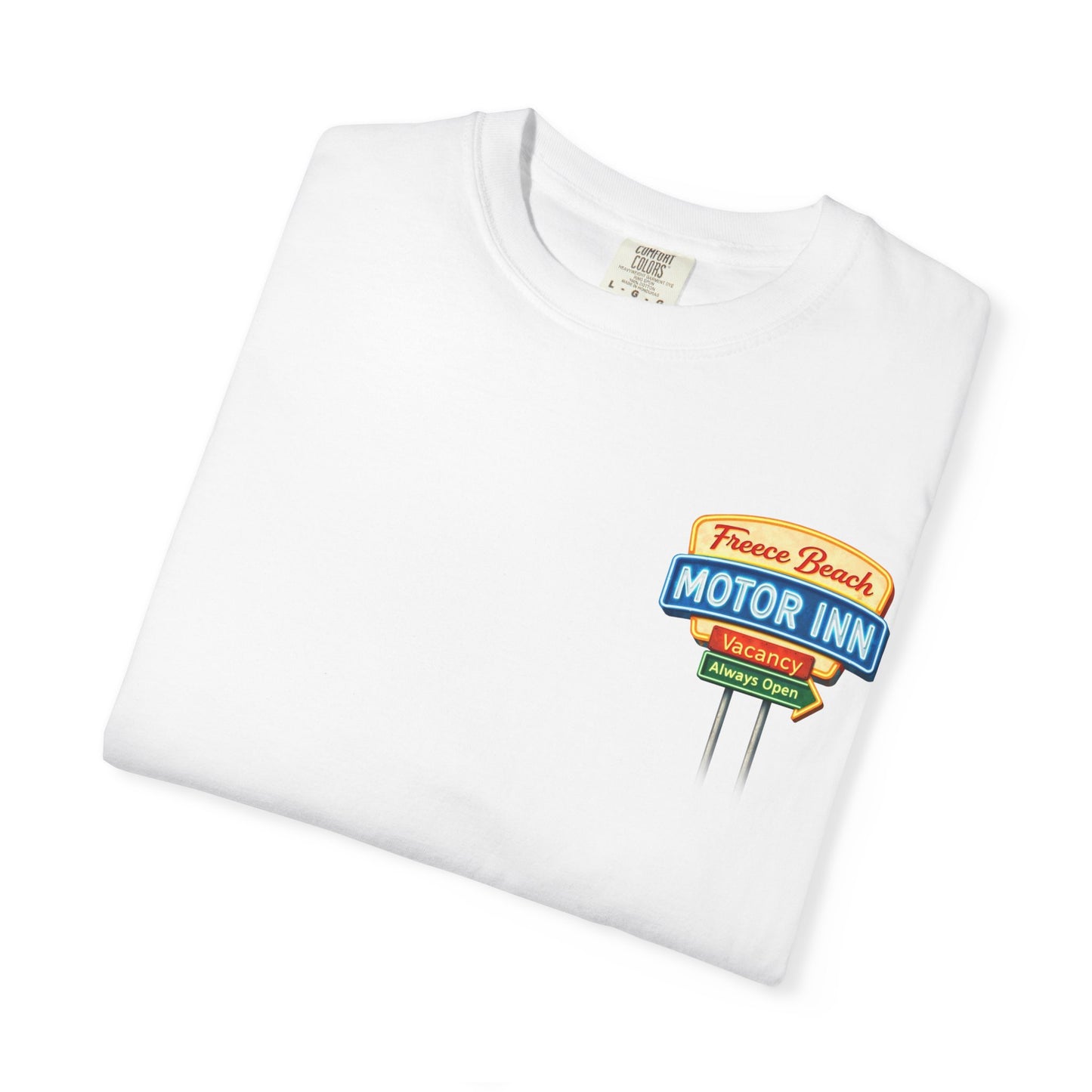 Freece Beach Graphic T-Shirt - Retro Motor Inn