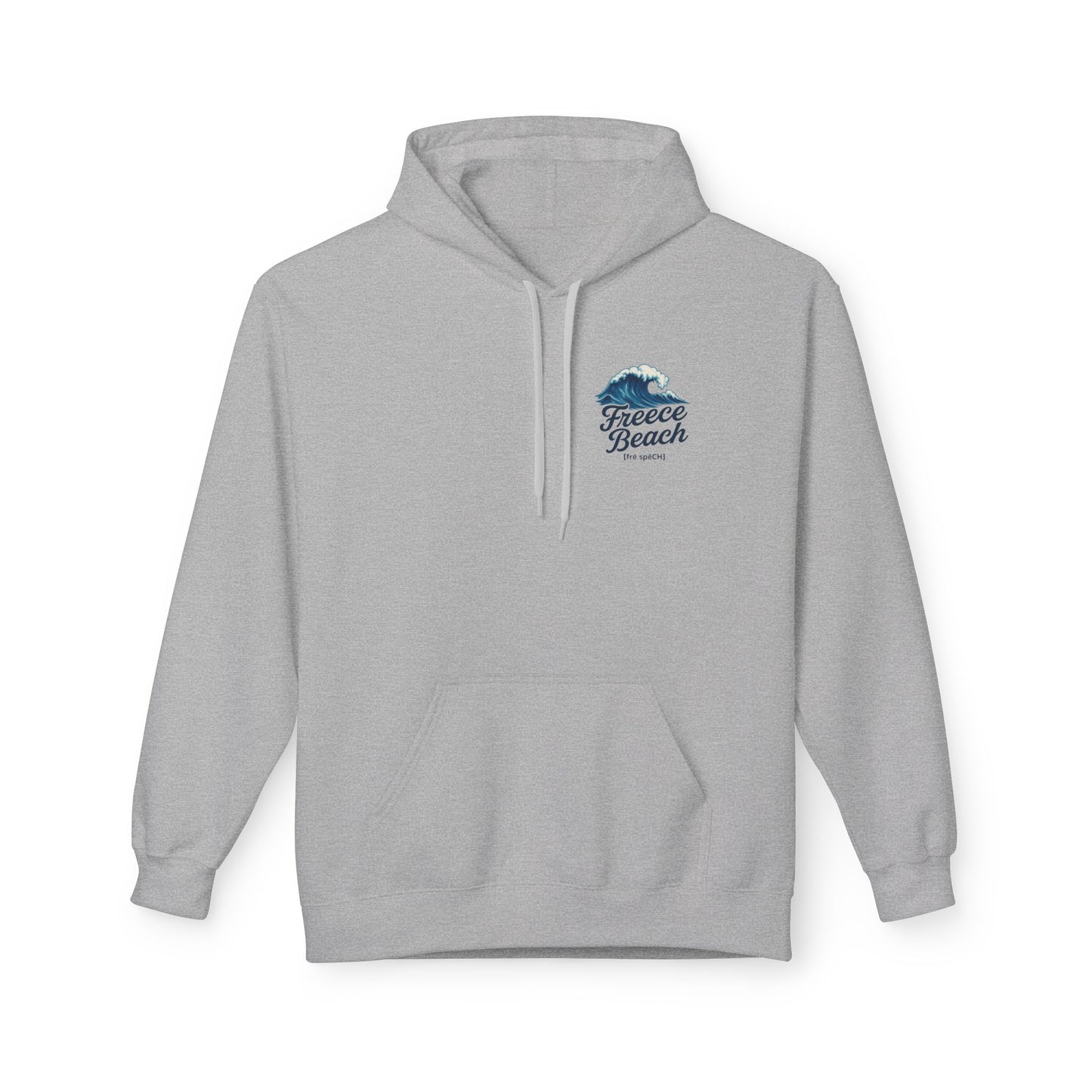Freece Beach Hoodie — Coastal Wave Logo Pullover