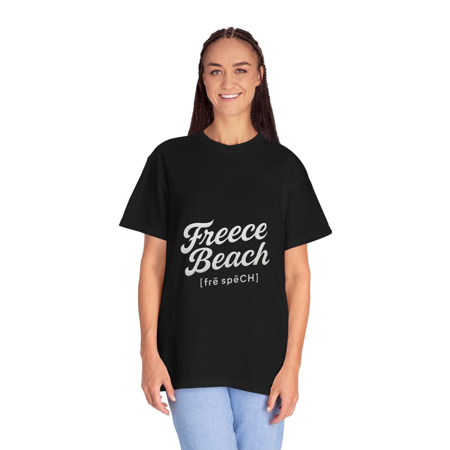 Freece Beach Graphic T-Shirt