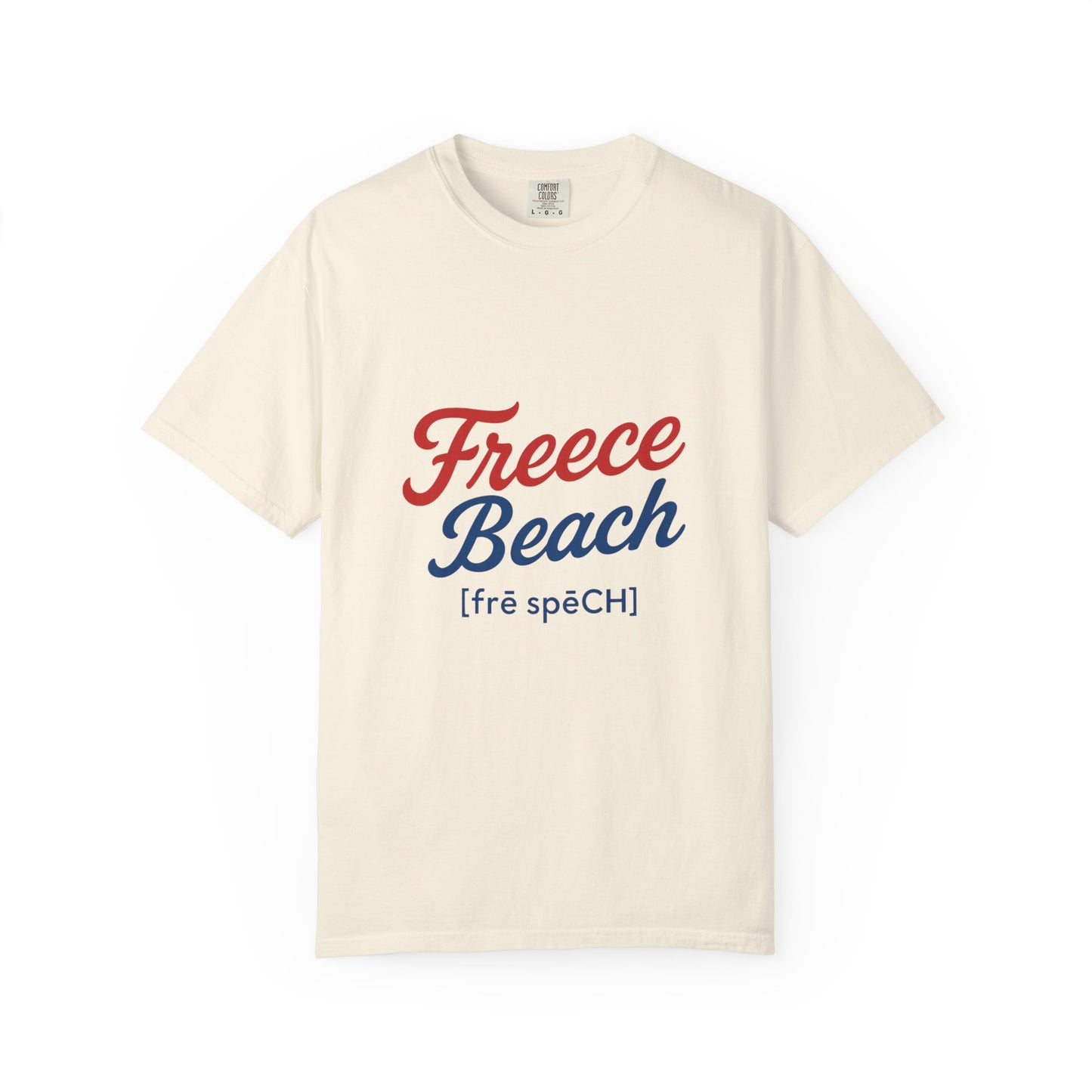 Freece Beach Logo Tee – Patriot Edition