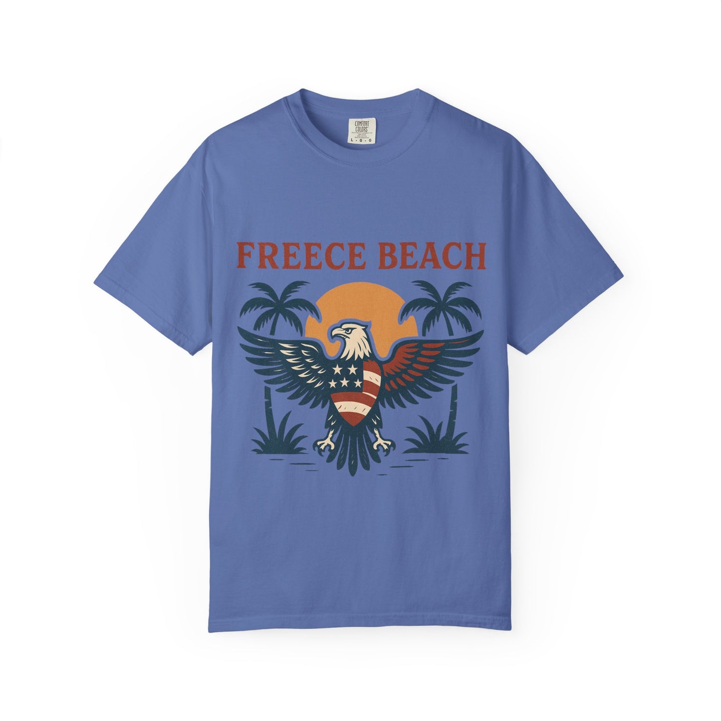 Freece Beach Liberty Eagle Tee