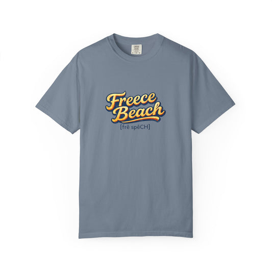 Freece Beach Graphic T-Shirt — Vintage Surf Logo Tee
