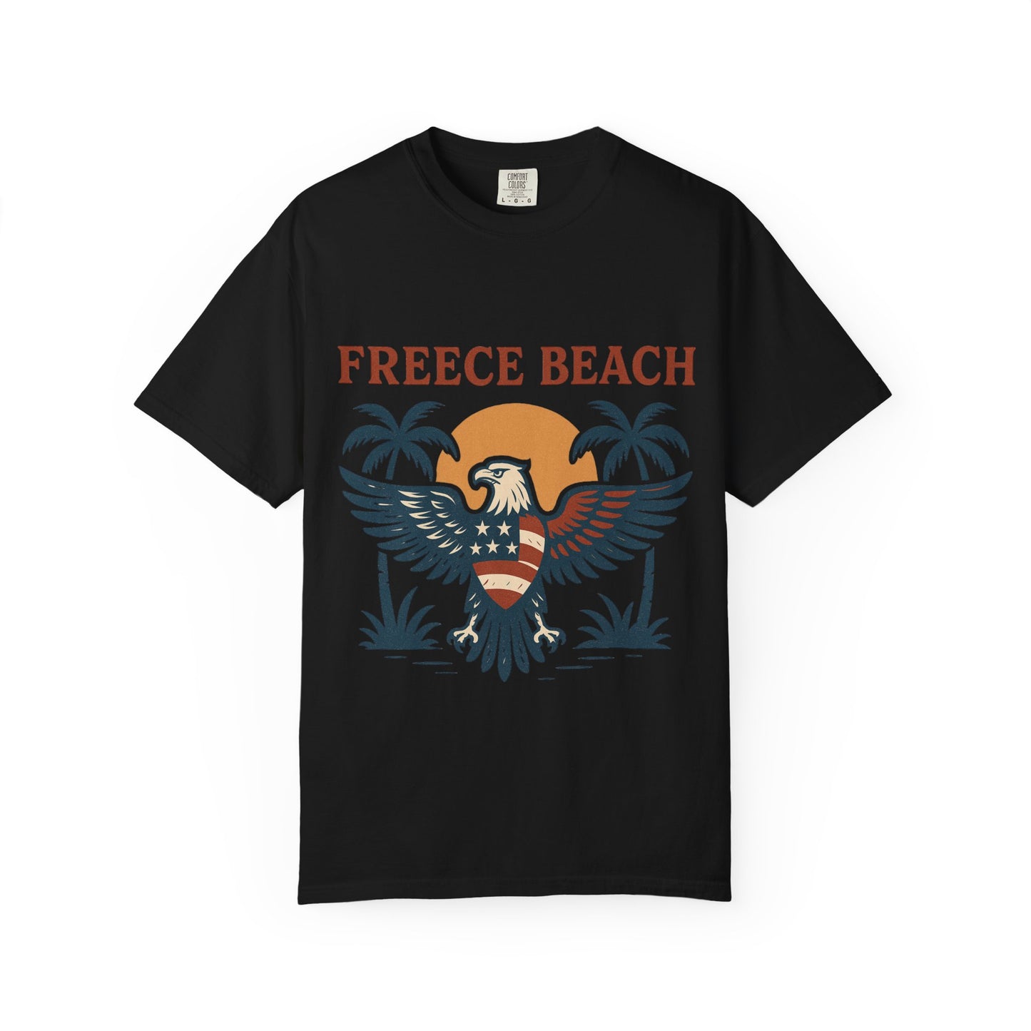 Freece Beach Liberty Eagle Tee