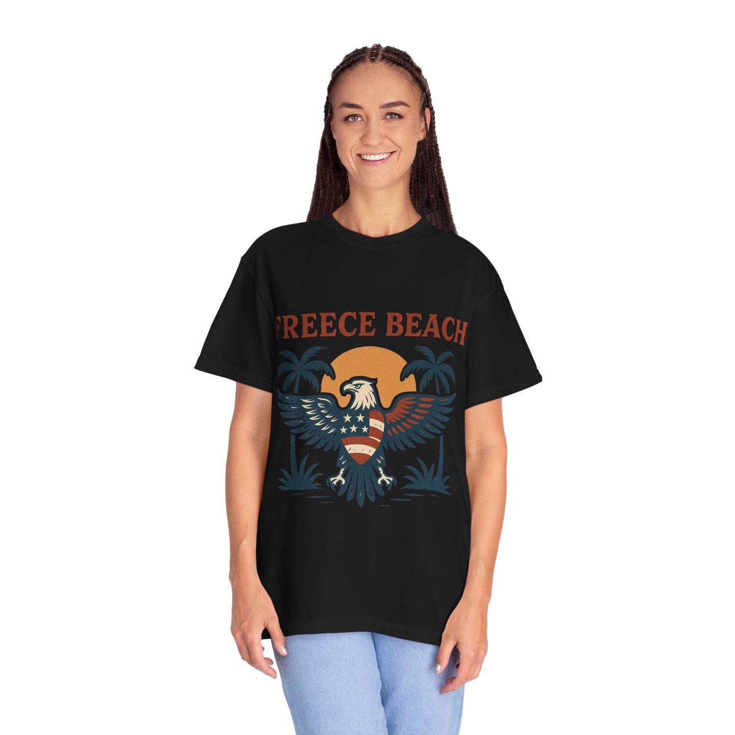 Freece Beach Liberty Eagle Tee