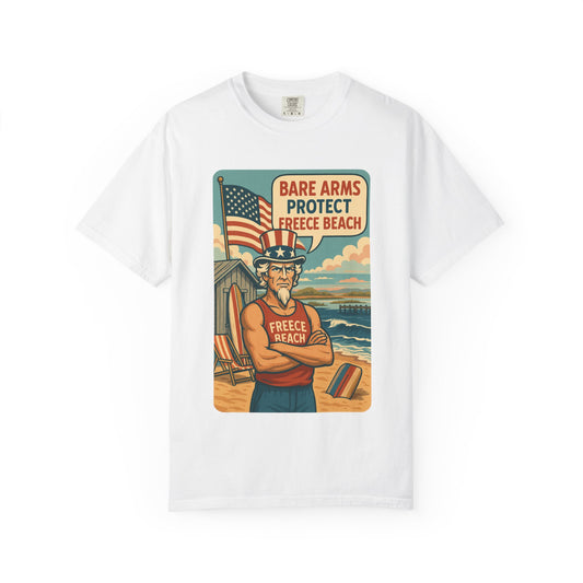 Freece Beach Graphic T-Shirt - Bare Arms