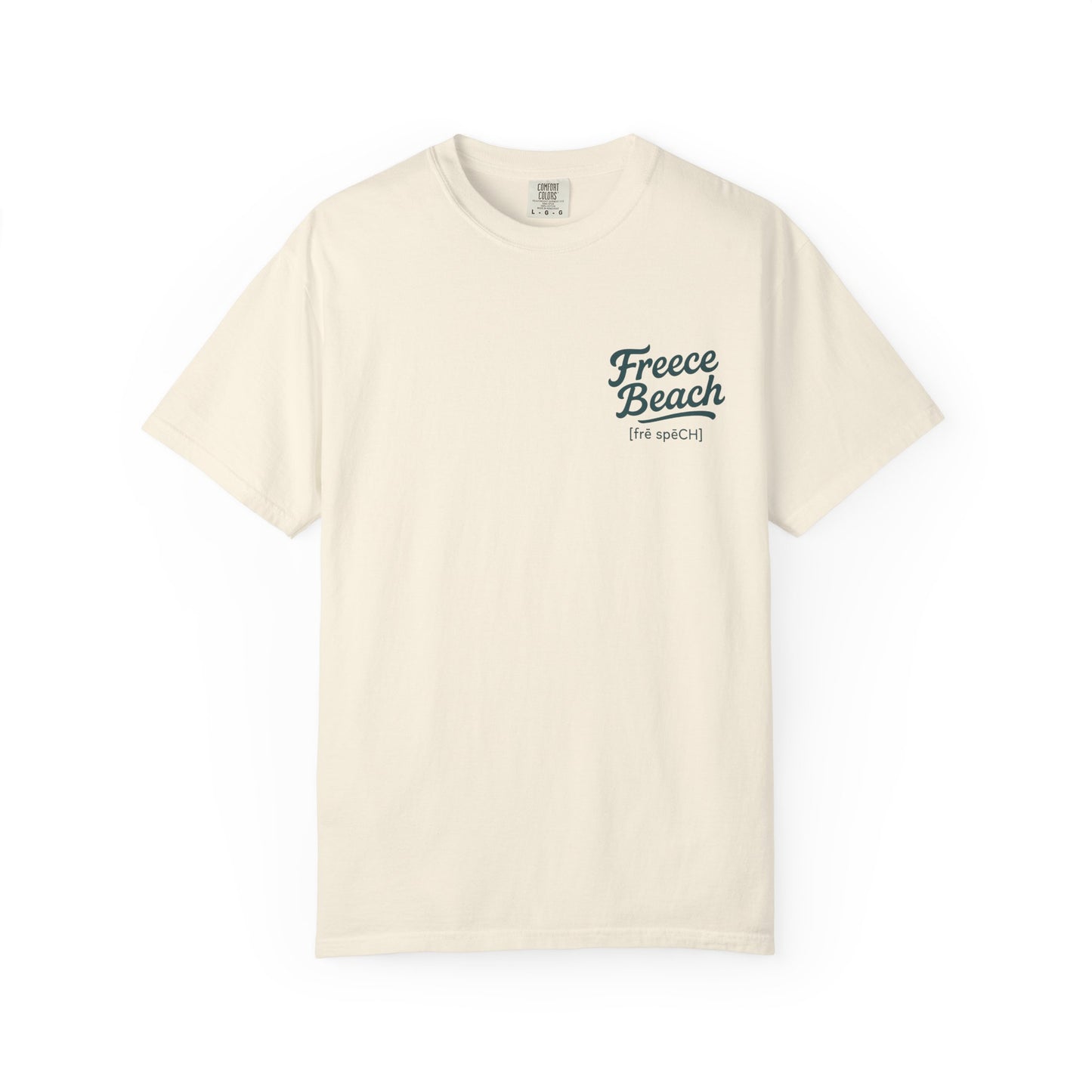 Freece Beach Graphic T-Shirt - Sunset Bridge Logo Tee