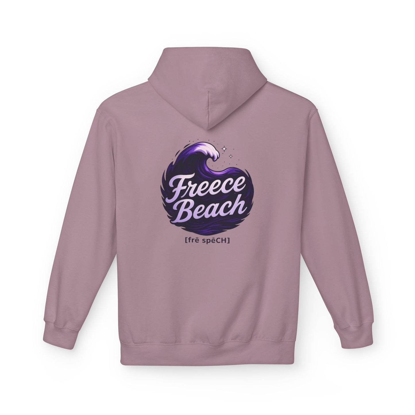 Freece Beach Hoodie - Oceanic Night Logo Pullover