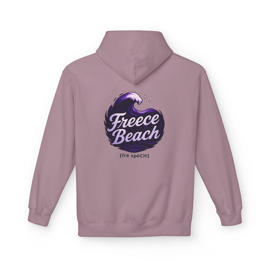 Freece Beach Hoodie - Oceanic Night Logo Pullover