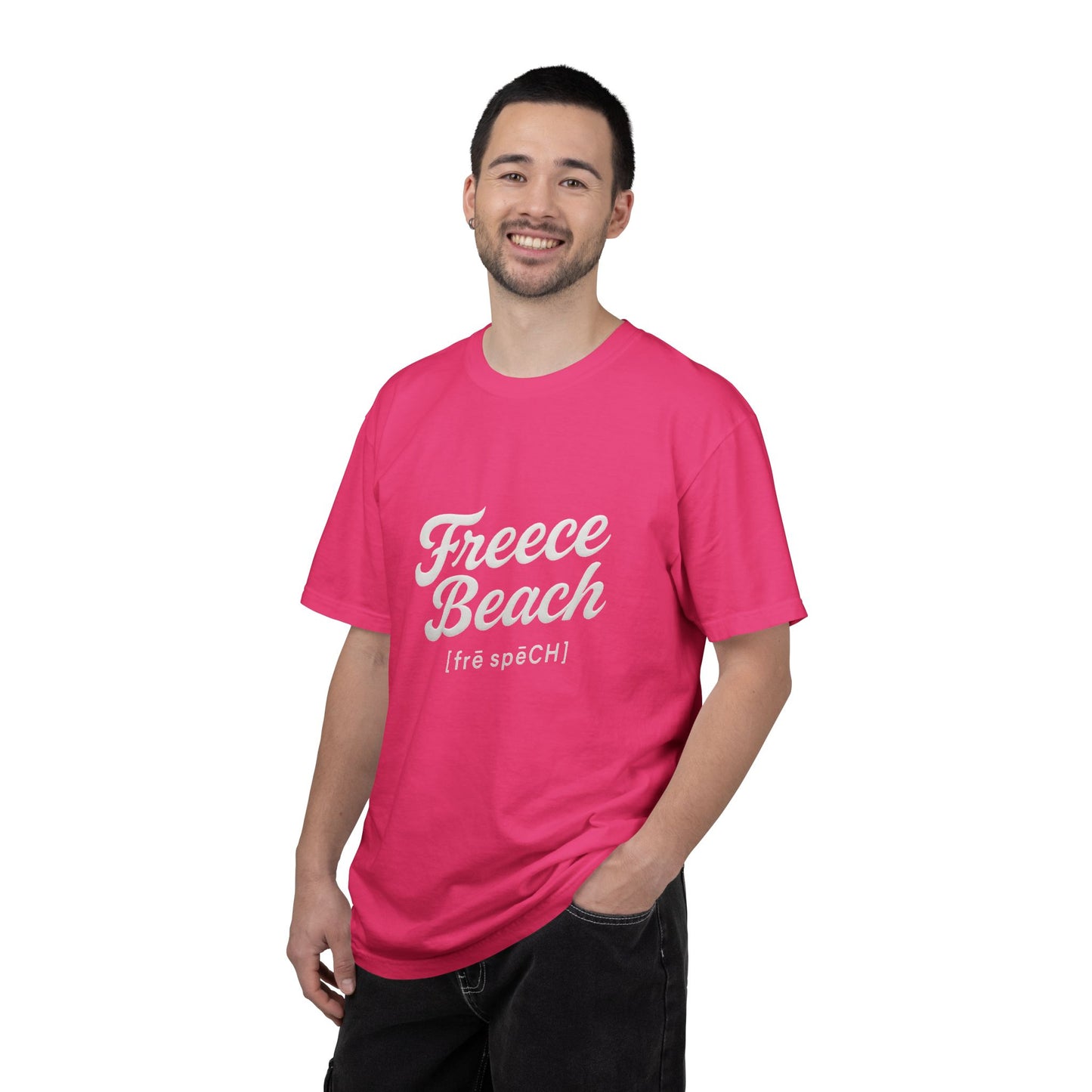 Freece Beach Graphic T-Shirt - Basic Logo Tee