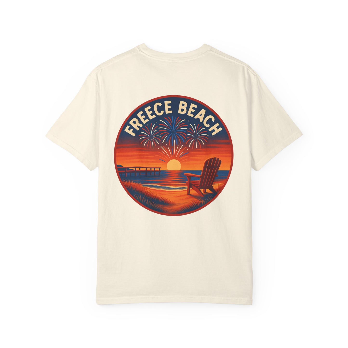 Freece Beach Graphic T-Shirt -