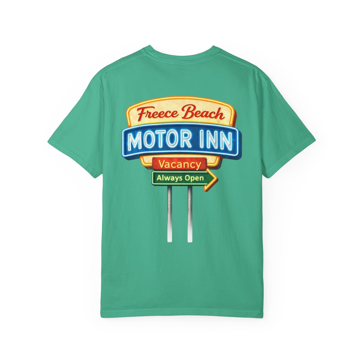 Freece Beach Graphic T-Shirt - Retro Motor Inn