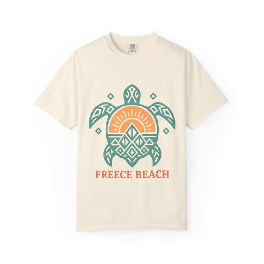 Freece Beach Tribal Turtle Tee