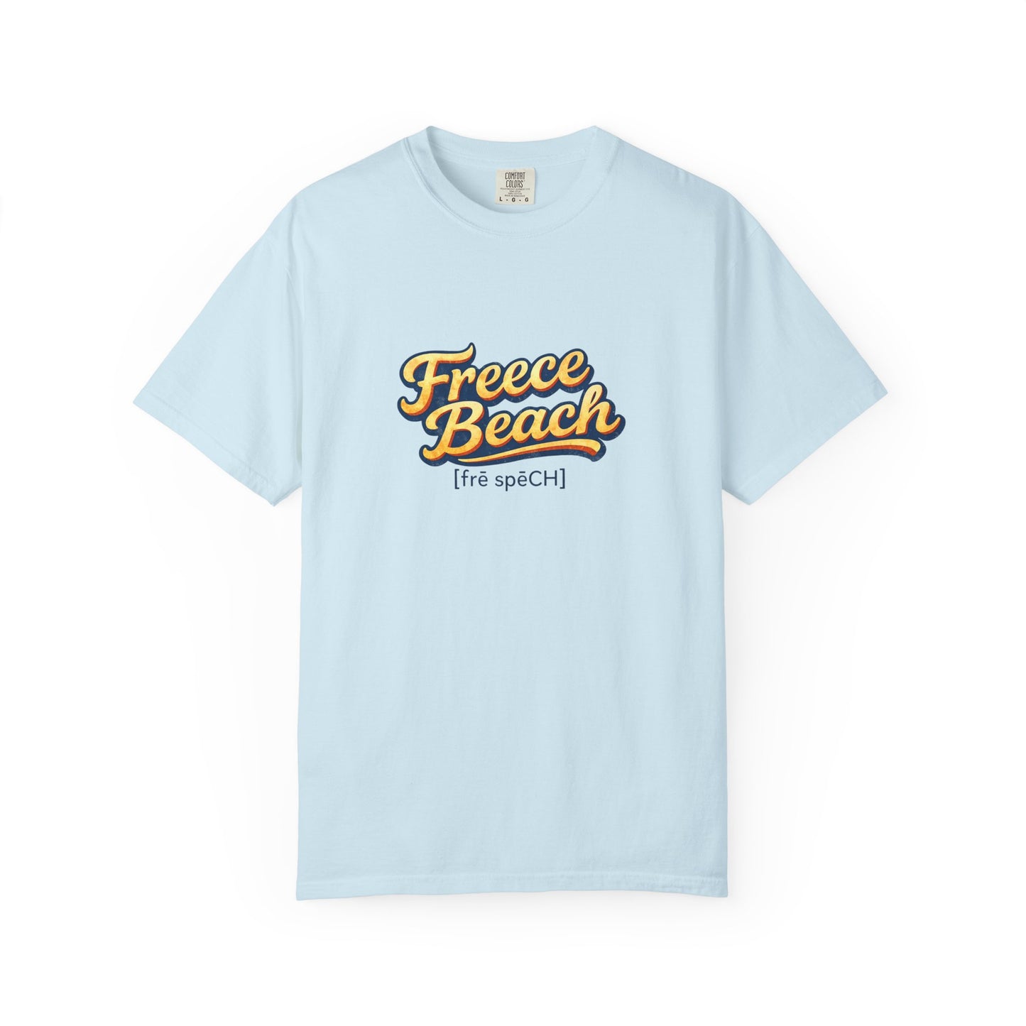 Freece Beach Graphic T-Shirt — Vintage Surf Logo Tee