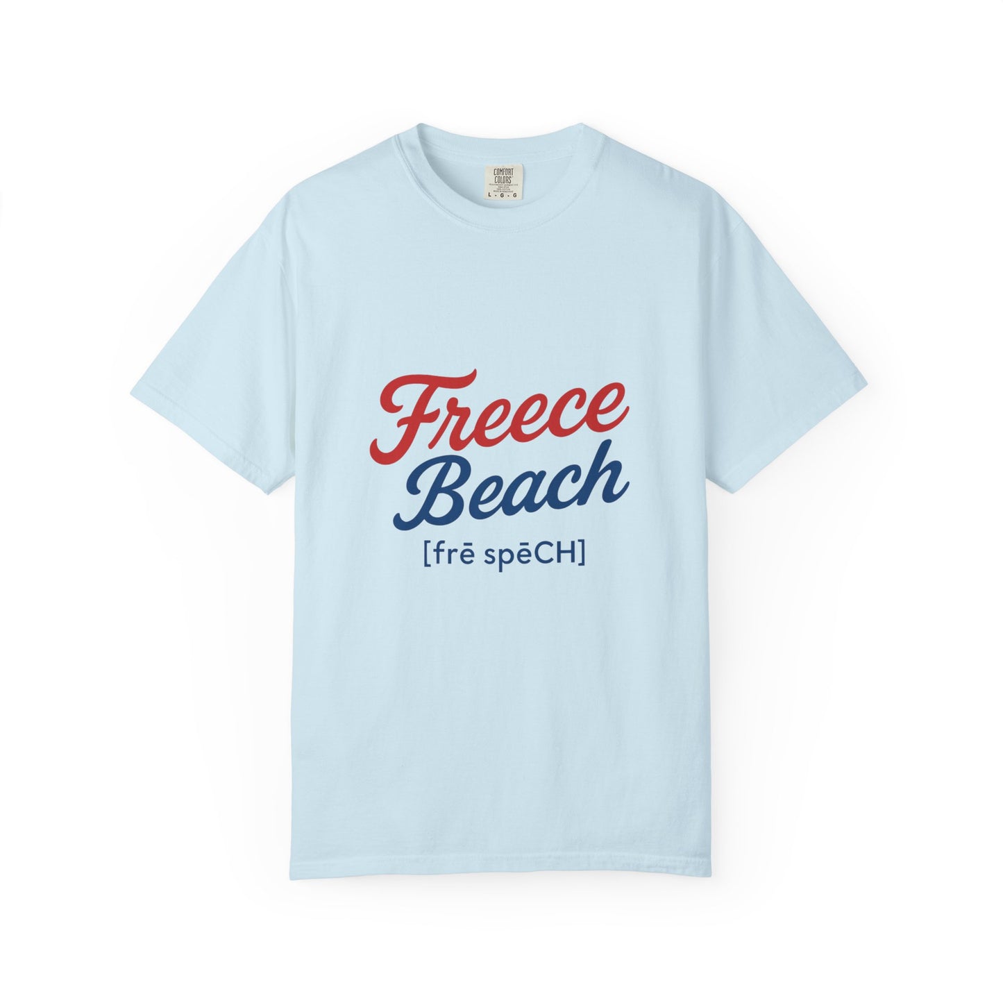 Freece Beach Logo Tee – Patriot Edition
