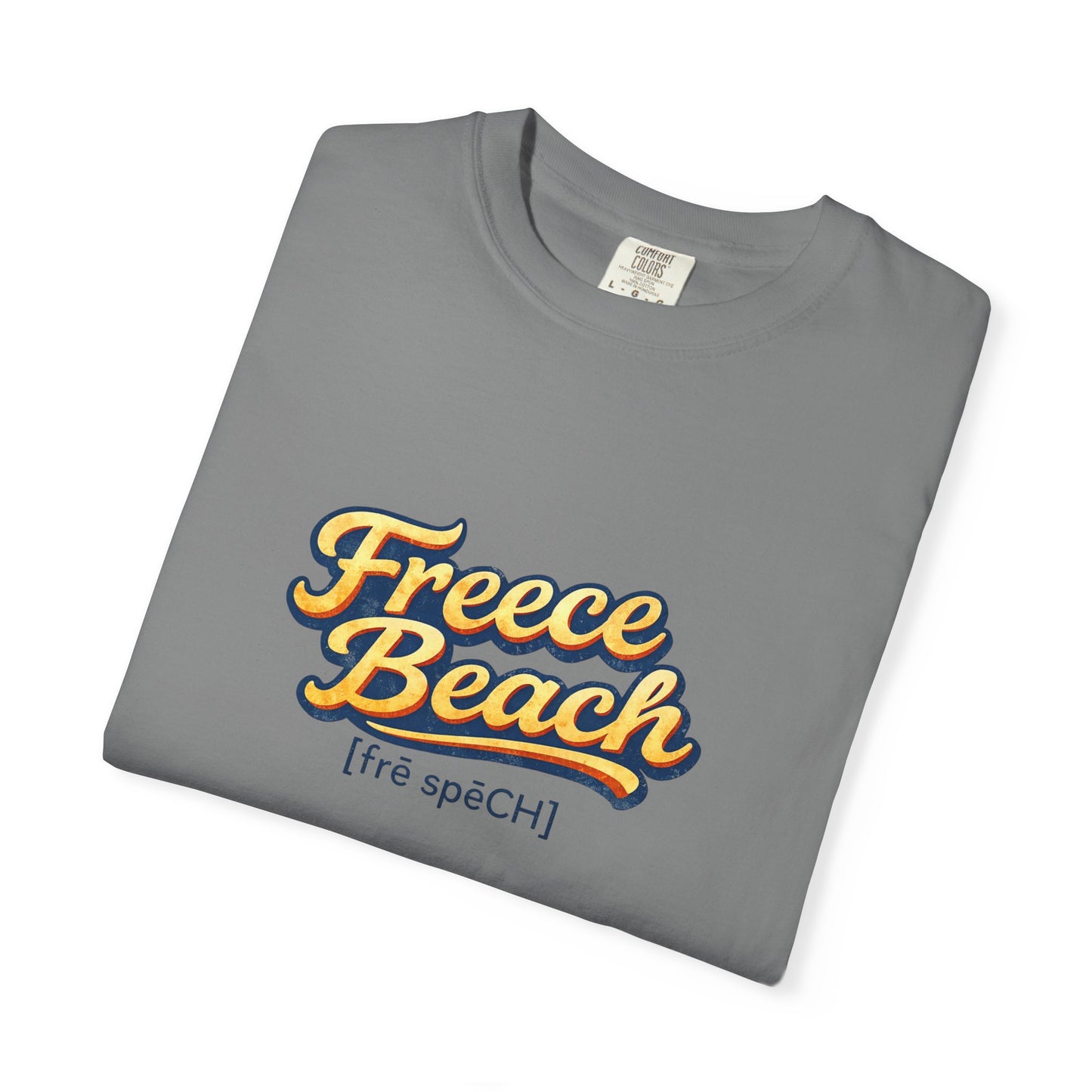 Freece Beach Graphic T-Shirt — Vintage Surf Logo Tee