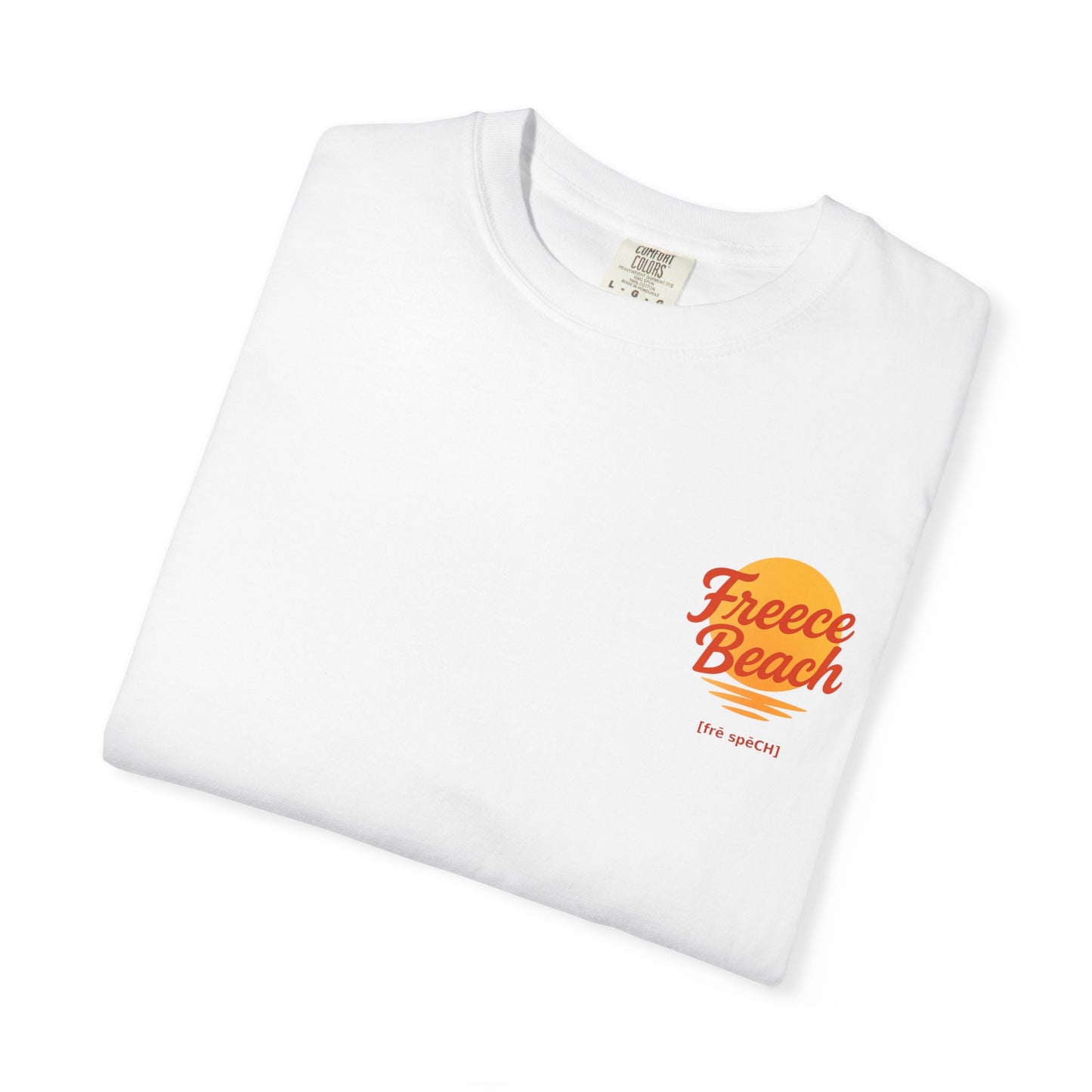 Freece Beach Graphic T-Shirt — Sunset Logo Tee