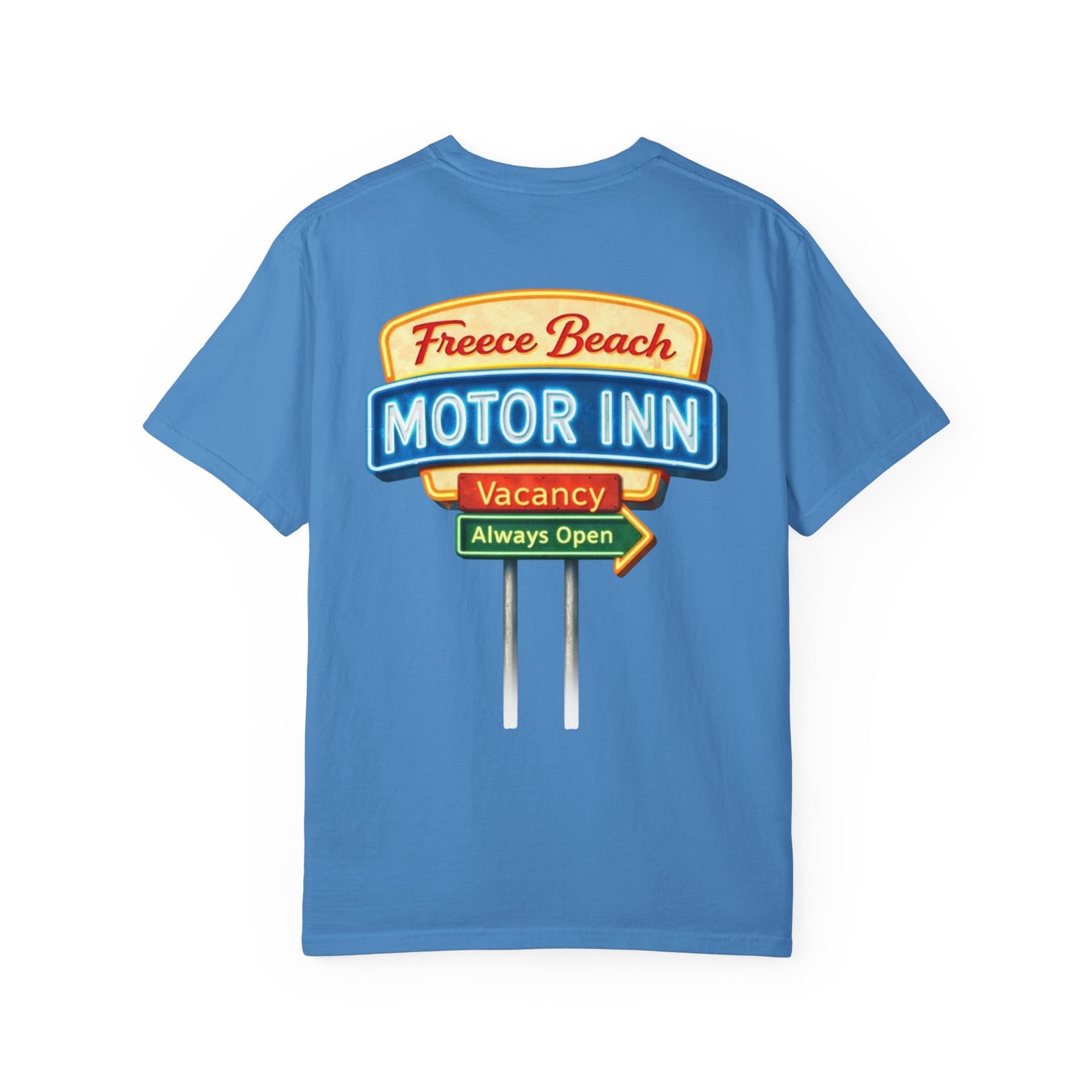 Freece Beach Graphic T-Shirt - Retro Motor Inn
