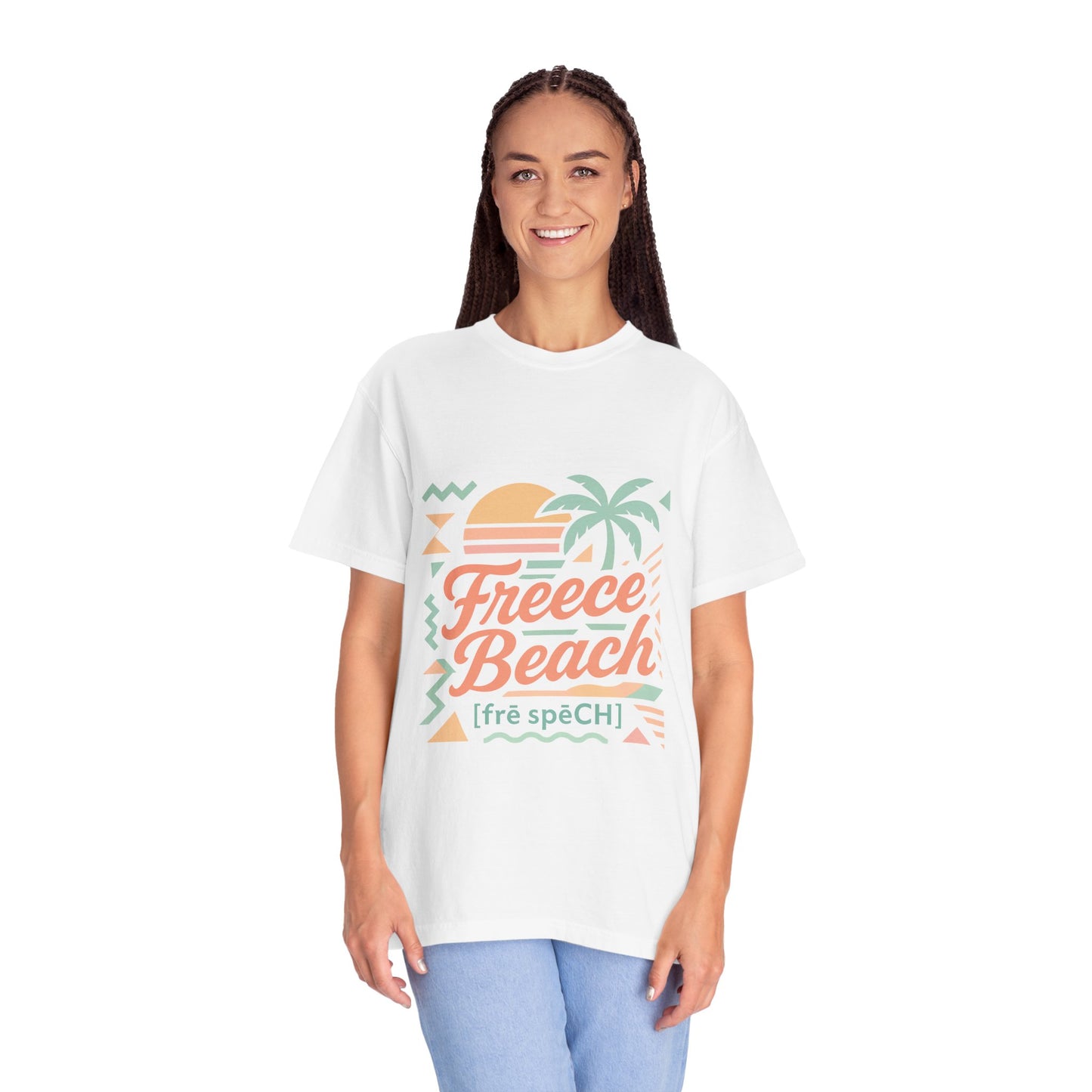 Beach Vibes Unisex T-Shirt | Fleece Beach Graphic T