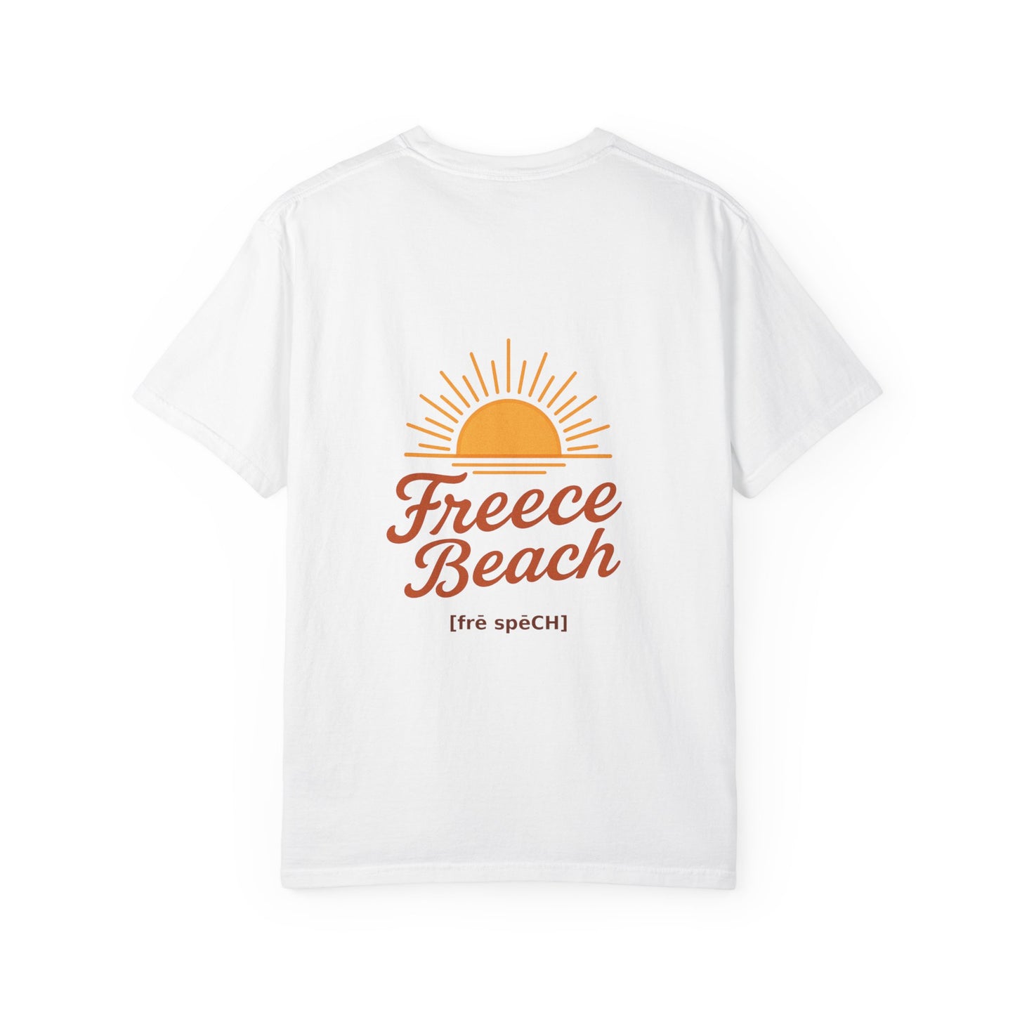 Freece Beach Minimalist Sunset