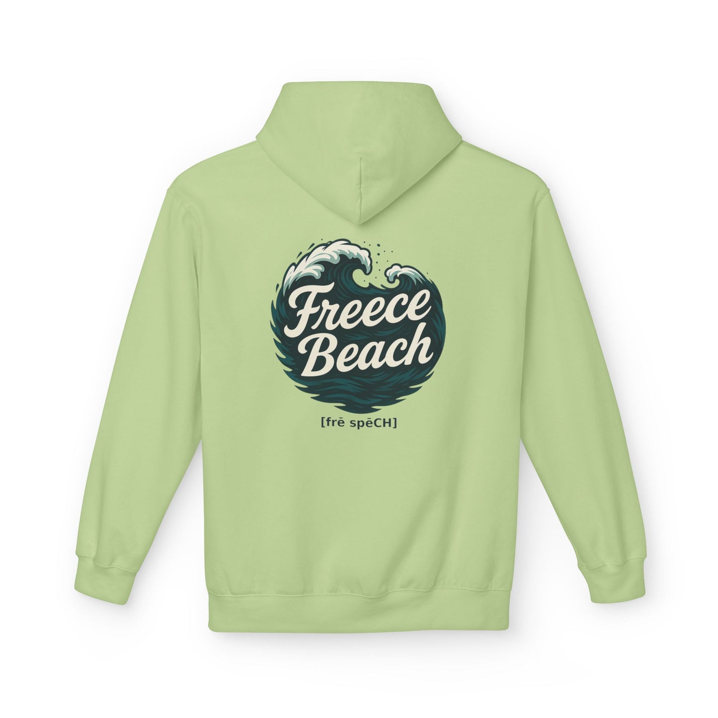 Freece Beach Hoodie - Rolling Surf Logo Pullover