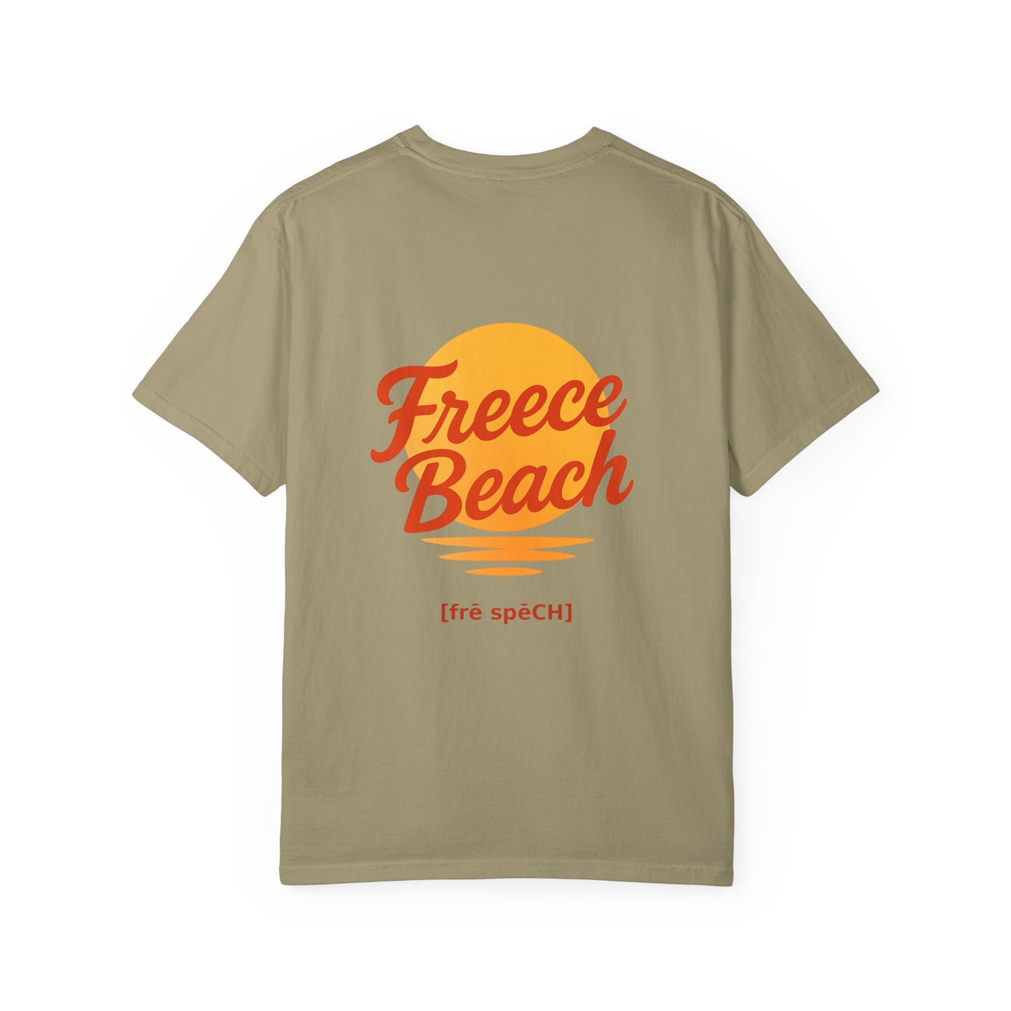 Freece Beach Graphic T-Shirt — Sunset Logo Tee
