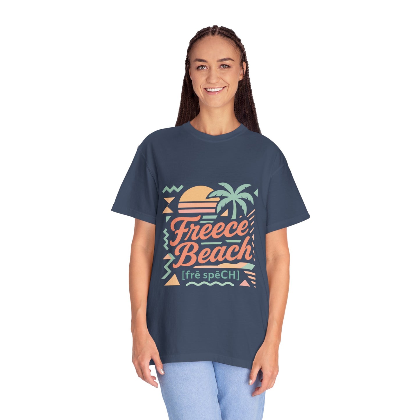 Beach Vibes Unisex T-Shirt | Fleece Beach Graphic T