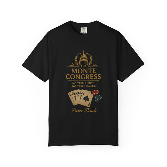 The Monte Congress Casino T-Shirt — Vintage Playing Cards & Chips Resort Tee