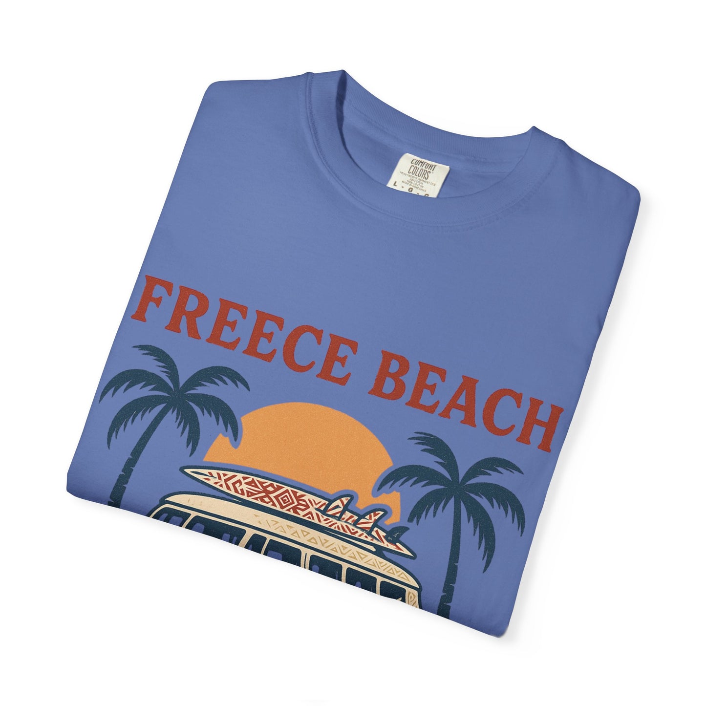 Freece Beach Tribal Van Tee – Patriotic Edition