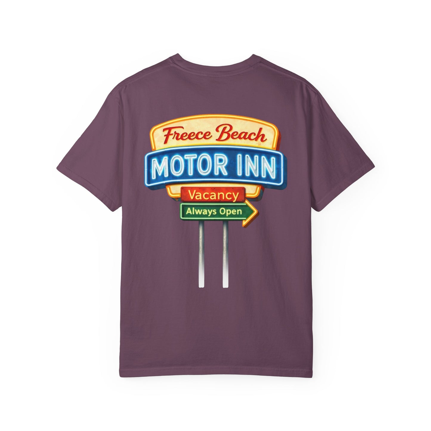 Freece Beach Graphic T-Shirt - Retro Motor Inn
